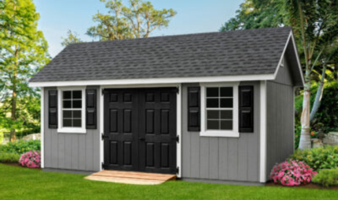 vinyl outdoor shed