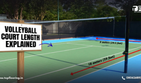 volleyball court flooring