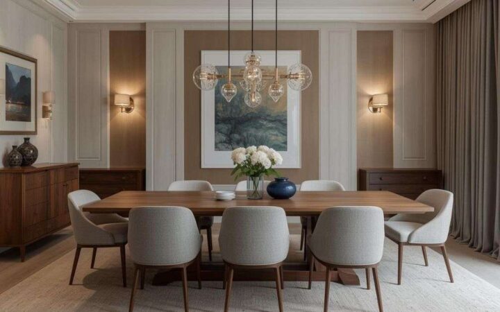 dining tables and seating